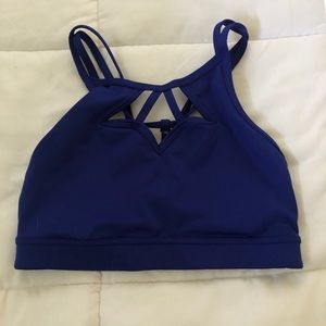 VICTORIA SECRET ROYAL BLUE SPORTS BRA